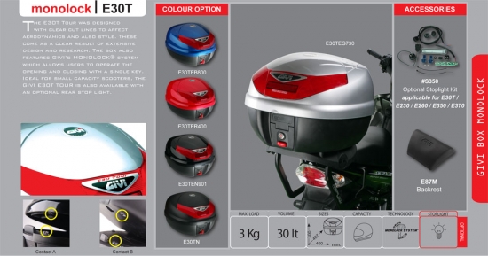 MONOLOCK - E30T + LIGHT
