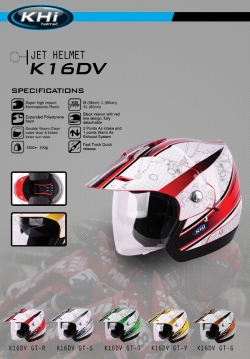 KHI - JET HELMET K16DV