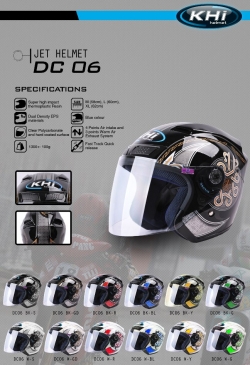 KHI - JET HELMET DC06