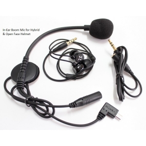 In Ear-Earphone with Boom Mic