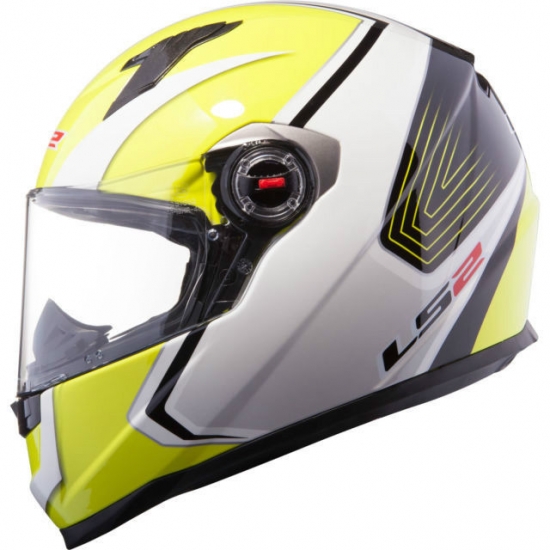 LS2 - CORSA - White Hi-Vis Yellow