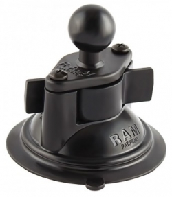 RAM 3.3&quot; Diameter Suction Cup Base with 1&quot; Ball