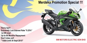 Kawasaki ZX-636 - Merdeka '15 ~ Promotion