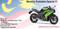 Kawasaki ER6F - Merdeka &#039;15 ~ Promotion